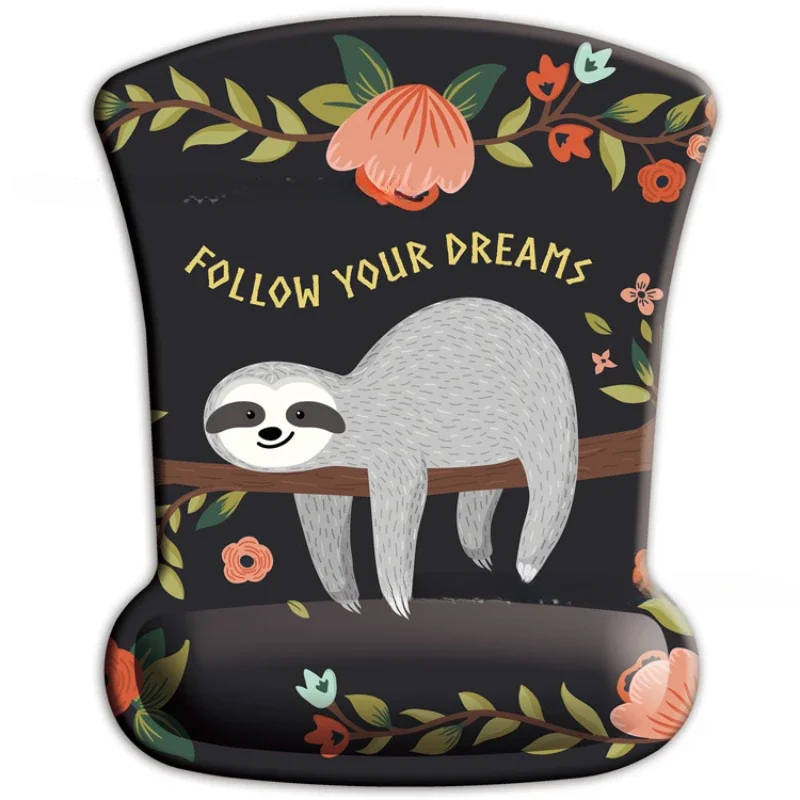 Cute Sloth Memory Foam Wrist R - Laptop Accessories For Wrist Support recension och pris