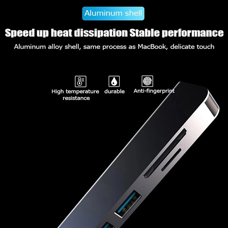 6 In 1 PD Type C Docking Stati - Usb C Docking Hub recension och pris