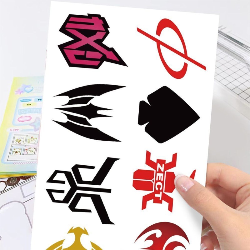 60 Sheets Kamen Rider Logo Sti - Laptop Accessories Wholesale recension och pris
