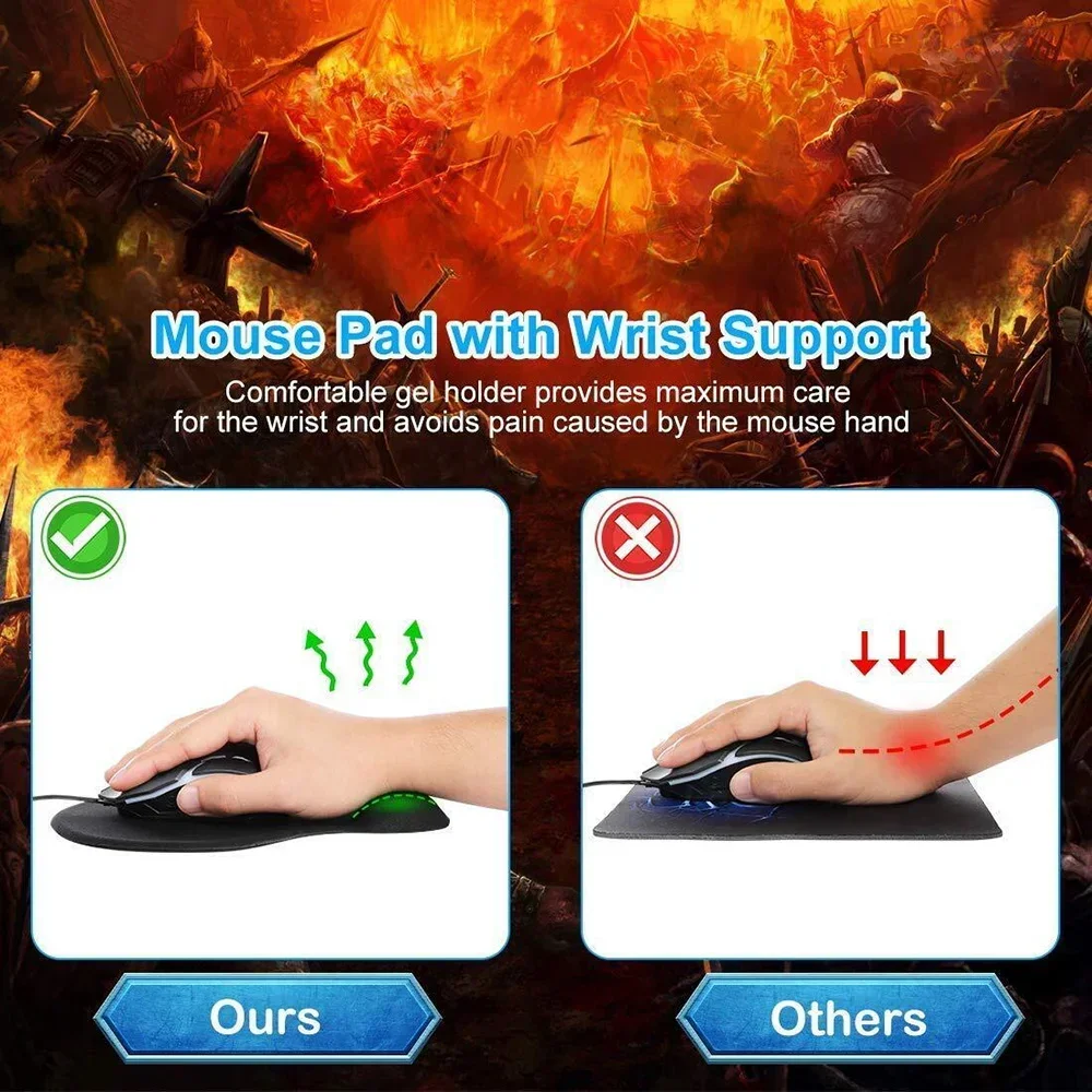 Wrist Guard Mouse Pad Relieves - Laptop Accessories For Wrist Support recension och pris